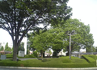 前橋駅バス停前