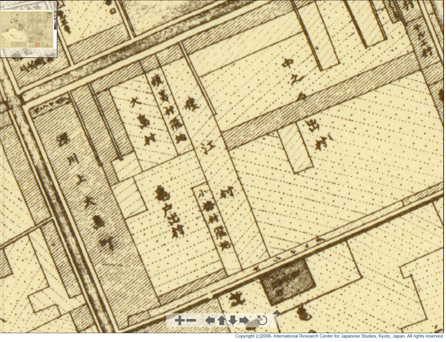 明治12年東京全図